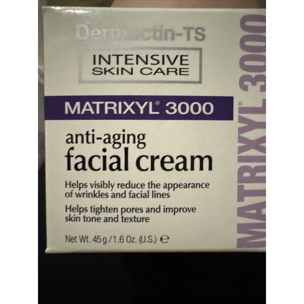 Dermactin-TS Matrixyl 3000 Facial Cream Anti Aging Wrinkle Cream NIB